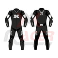 Black, Grey and White X3 Motobike Racing Suit