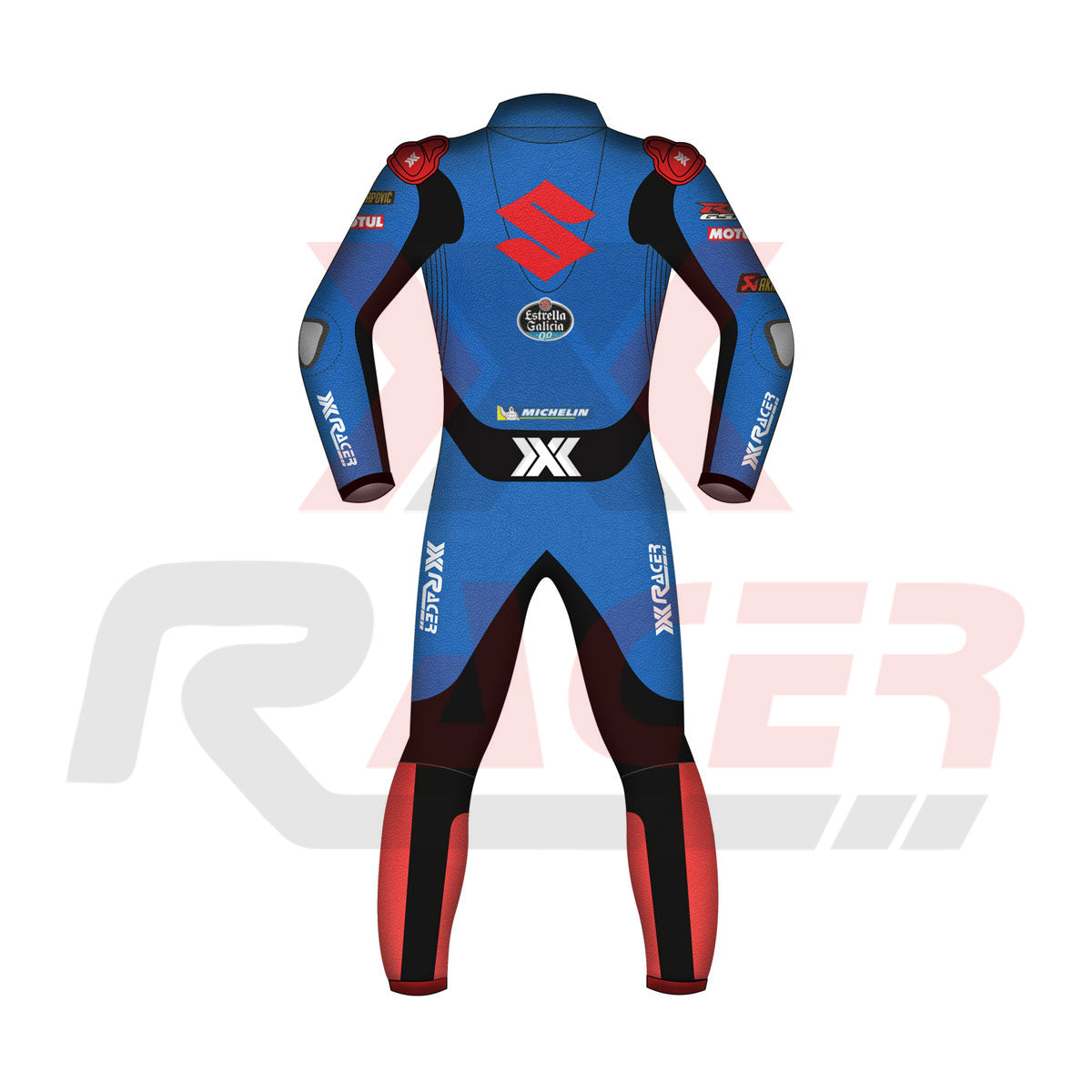 Suzuki Moto GP Suit Blue
