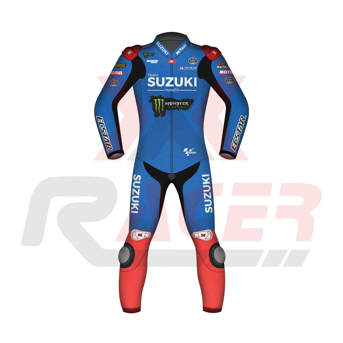Suzuki Moto GP Suit Blue
