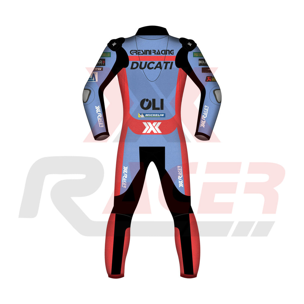 Ducati Moto GP Suit Sky Blue
