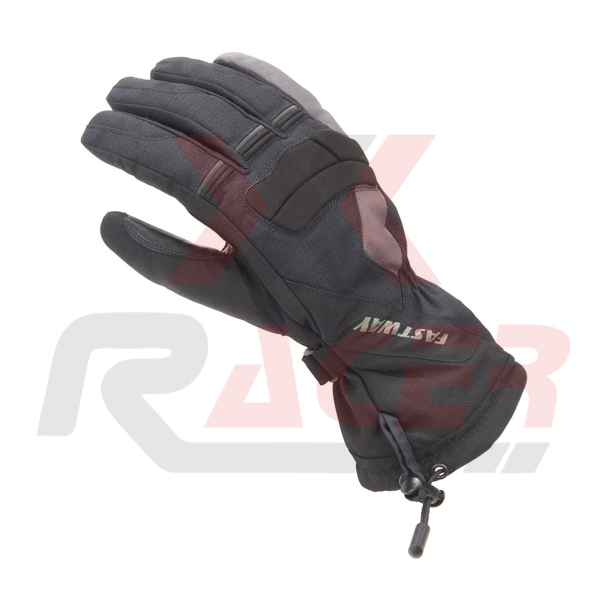 Riding Gloves with Hard Knuckle Protection – One  Grey Finger