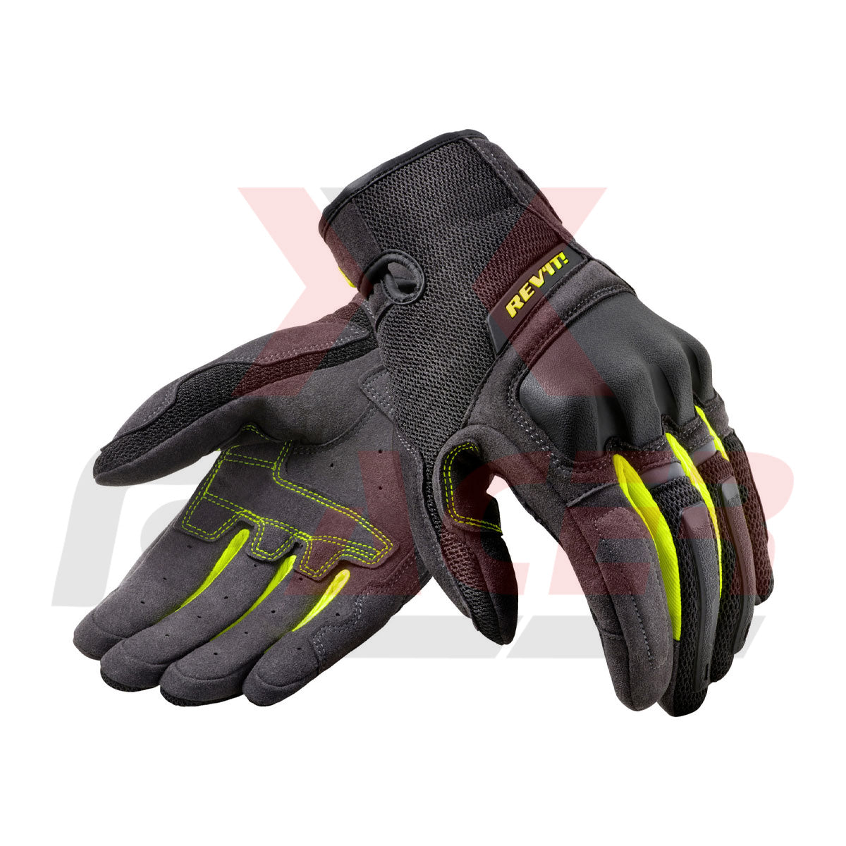 Motorbike Gloves – Protective Gear for Riders - Black/Yellow