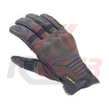 All-Season Riding Gloves with Hard Knuckle Protection – Brown/Black