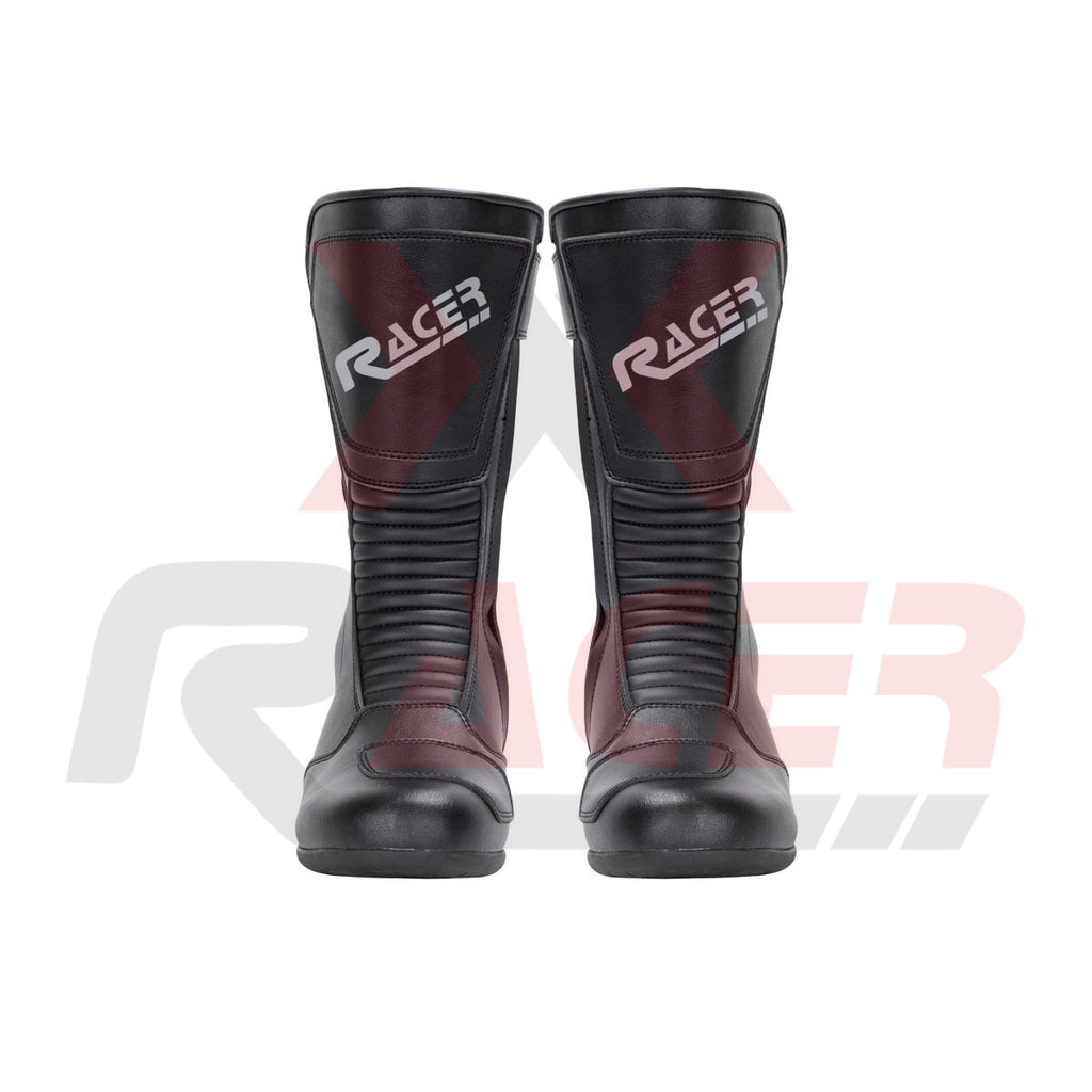 StreetRide Motorcycle Long Ankle Boots