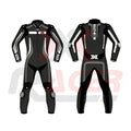 Grey and Black X3 Motobike Racing Suit