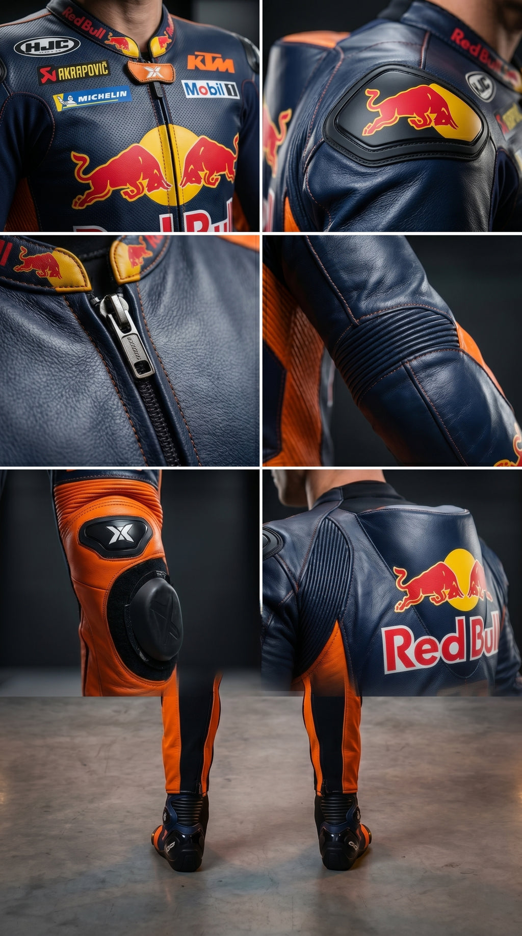 Redbull Moto GP Suit Blue