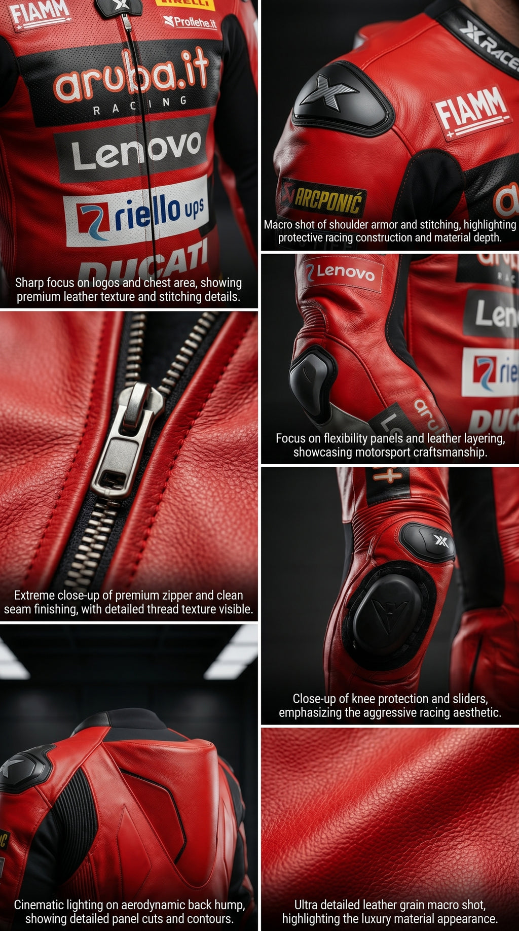 Lenovo  Moto GP Suit red