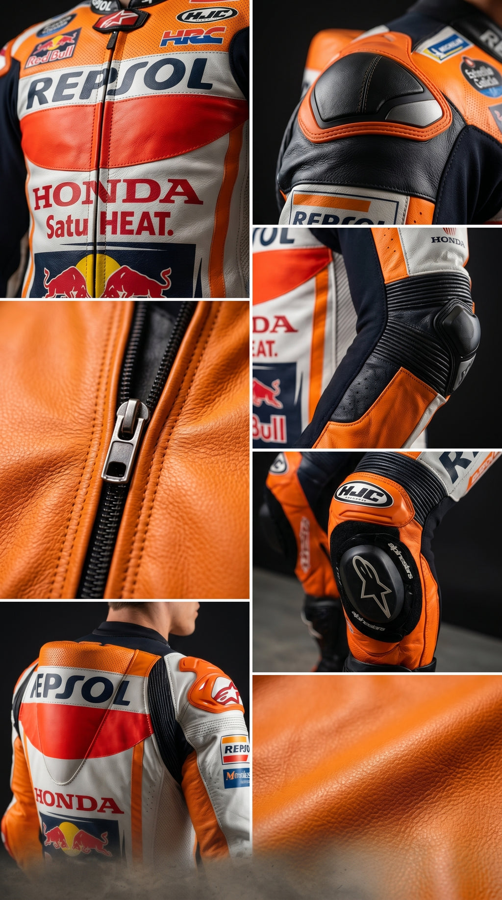 Repsol Moto GP Suit Orange