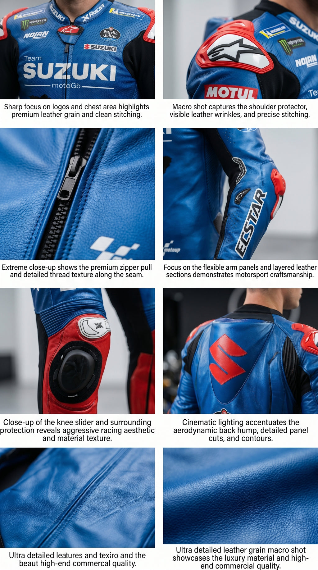 Suzuki Moto GP Suit Blue