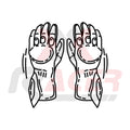 Custom Motorbike Gloves