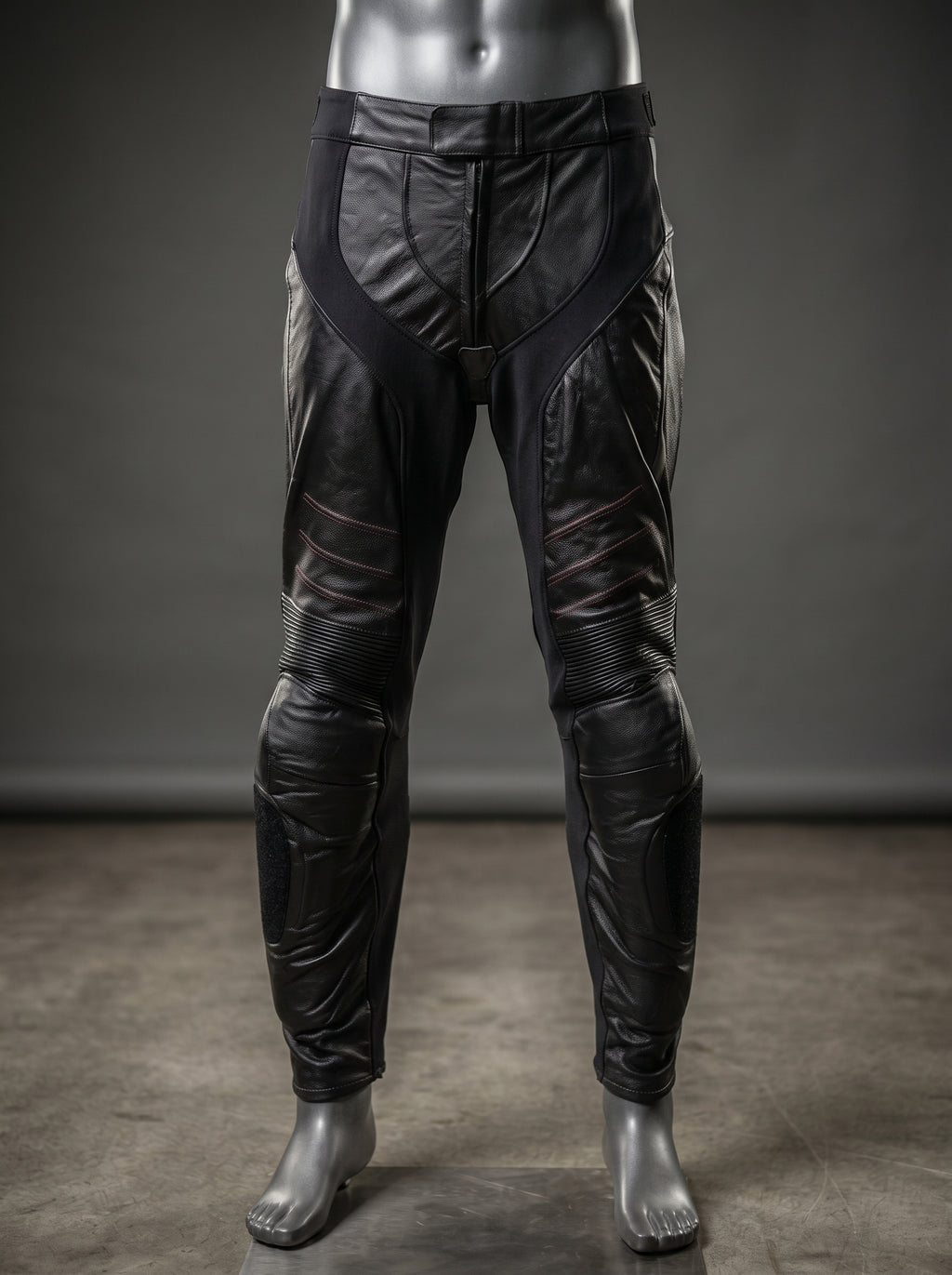 All Black Motorbike Leather  Suit