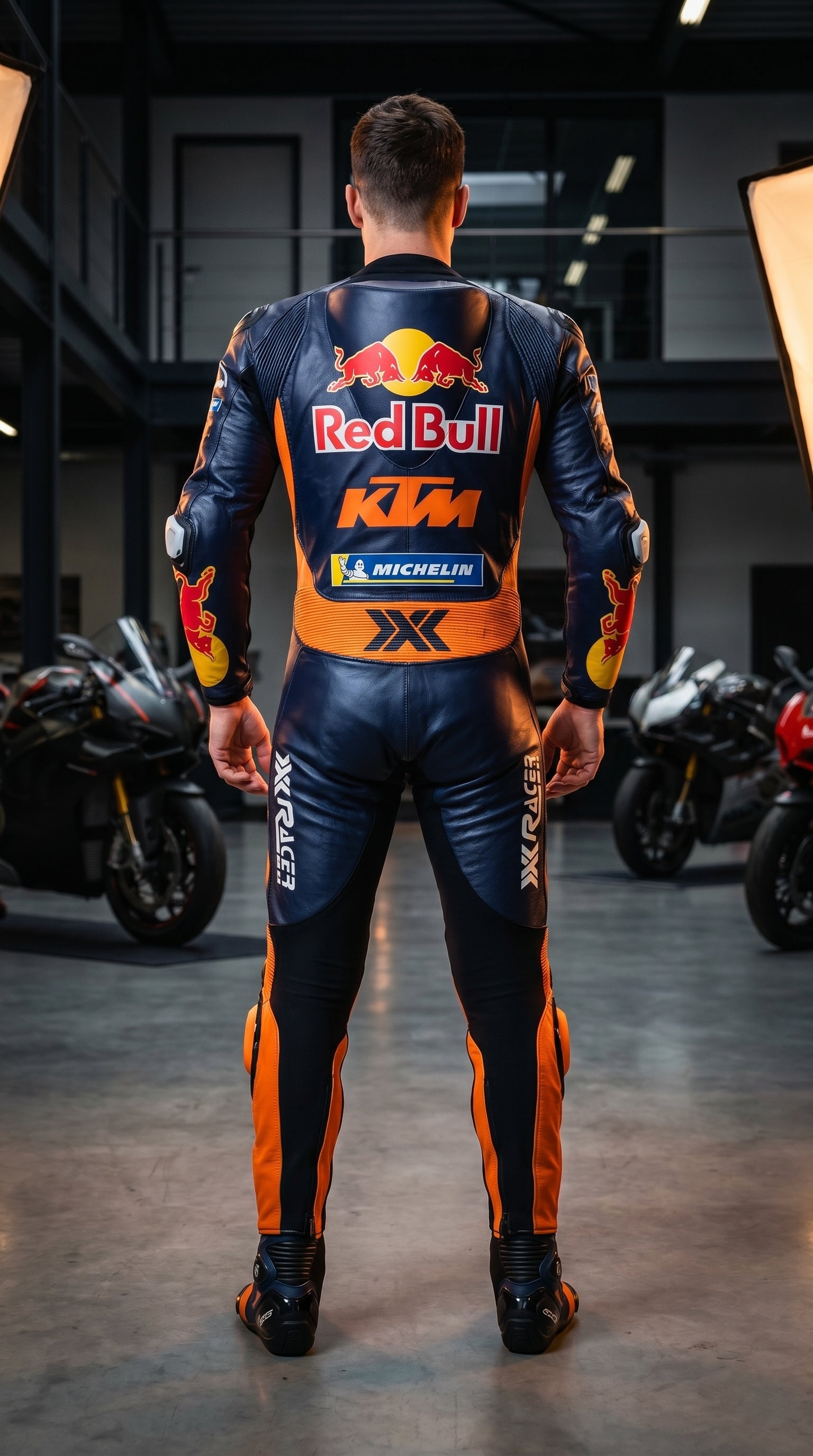 Redbull Moto GP Suit Blue