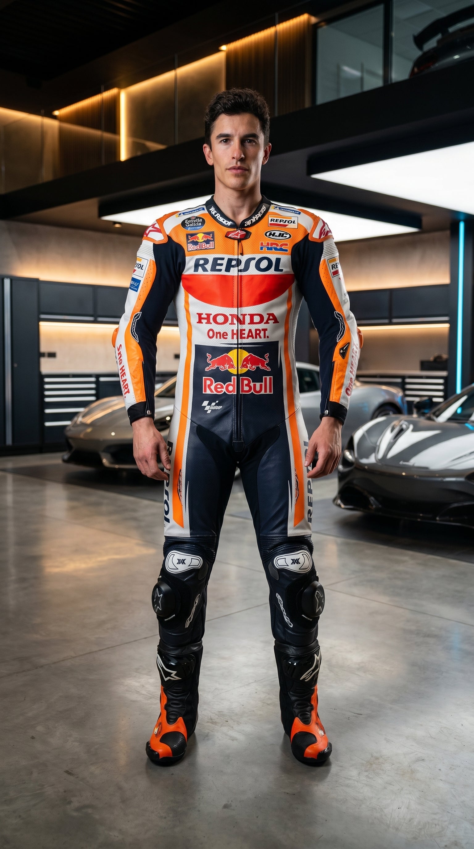 Repsol Moto GP Suit Orange