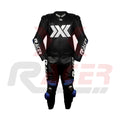 Black and Blue X3 Motobike Racing Suit