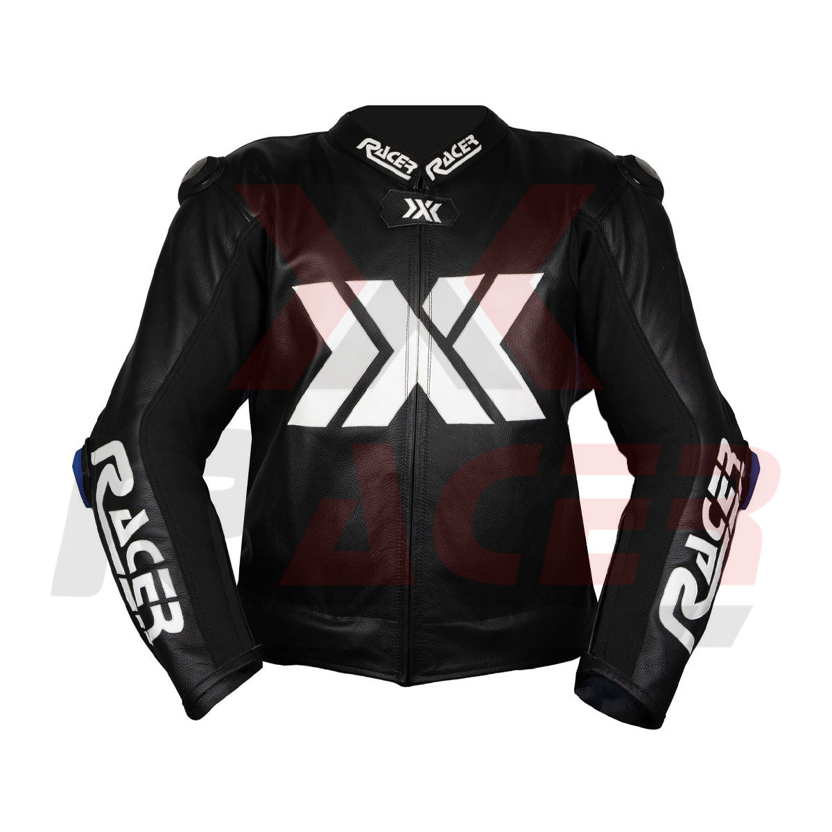 Black and Blue X3 Motobike Racing Suit