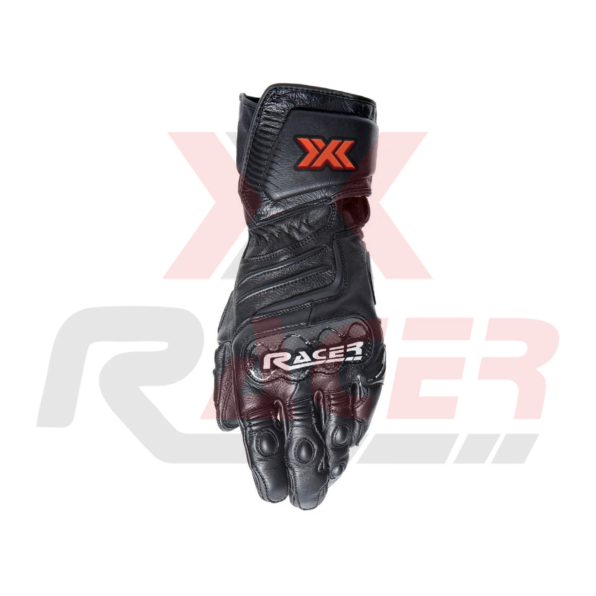 Black Motorbike Gloves