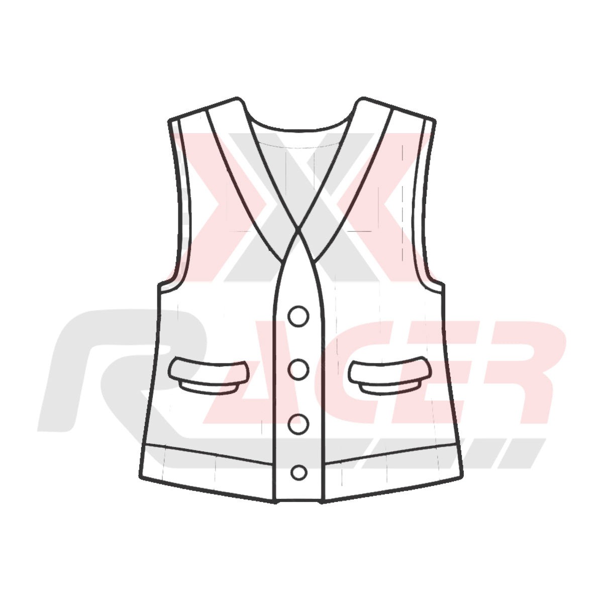 Custom Leather Vest