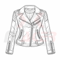 Black Leather Jacket for Women Custom