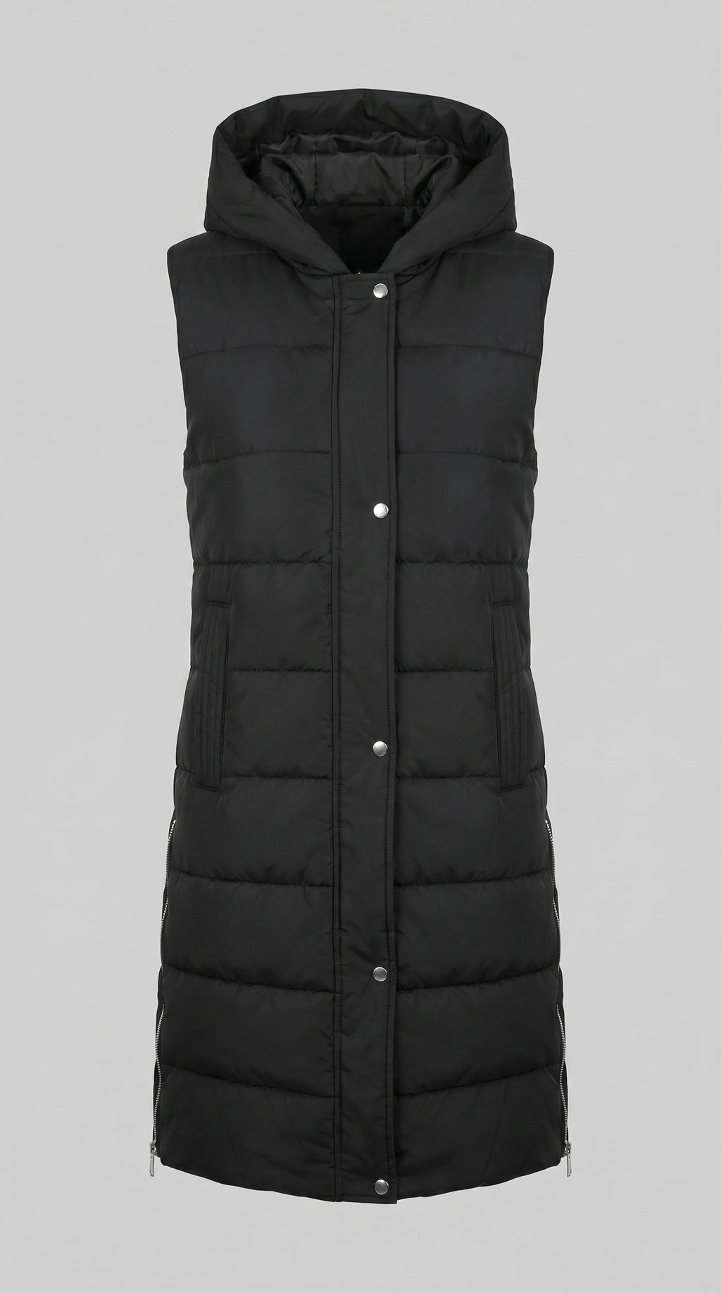 Long Puffer Jacket for Women