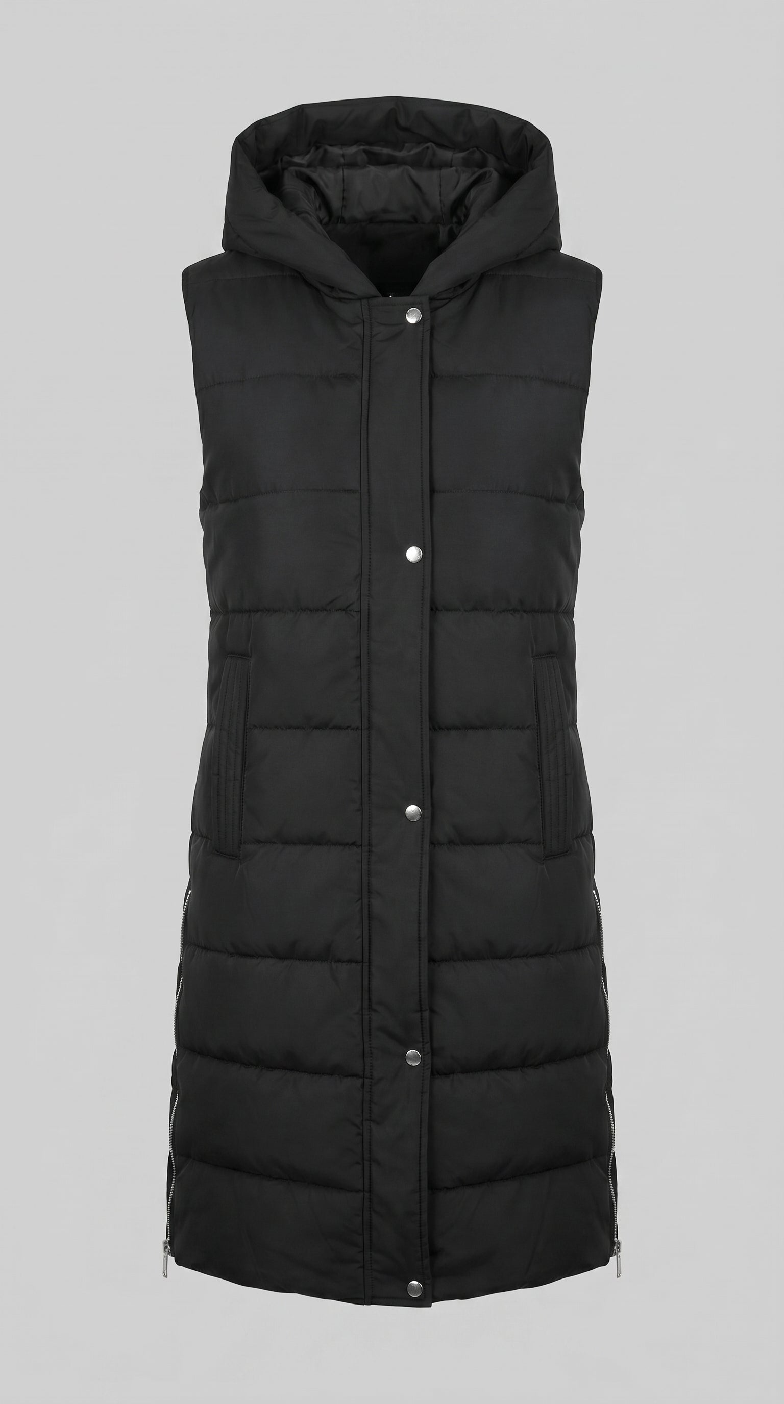 Long Puffer Jacket for Women