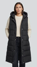 Long Puffer Jacket for Women